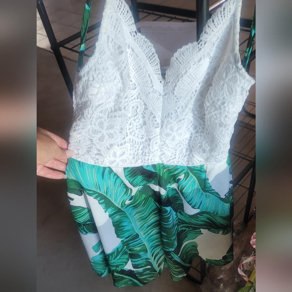 SHEIN Floral Romper